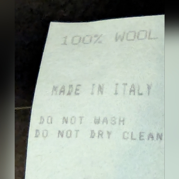 Vintage Designer Gruppo Italiano Green Wool Felt And Velvet Hat - Picture 9 of 9